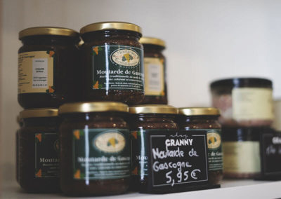 Photo de pots de moutarde de gascogne - Comptoir Gourmand Cornebarrieu Chez Granny